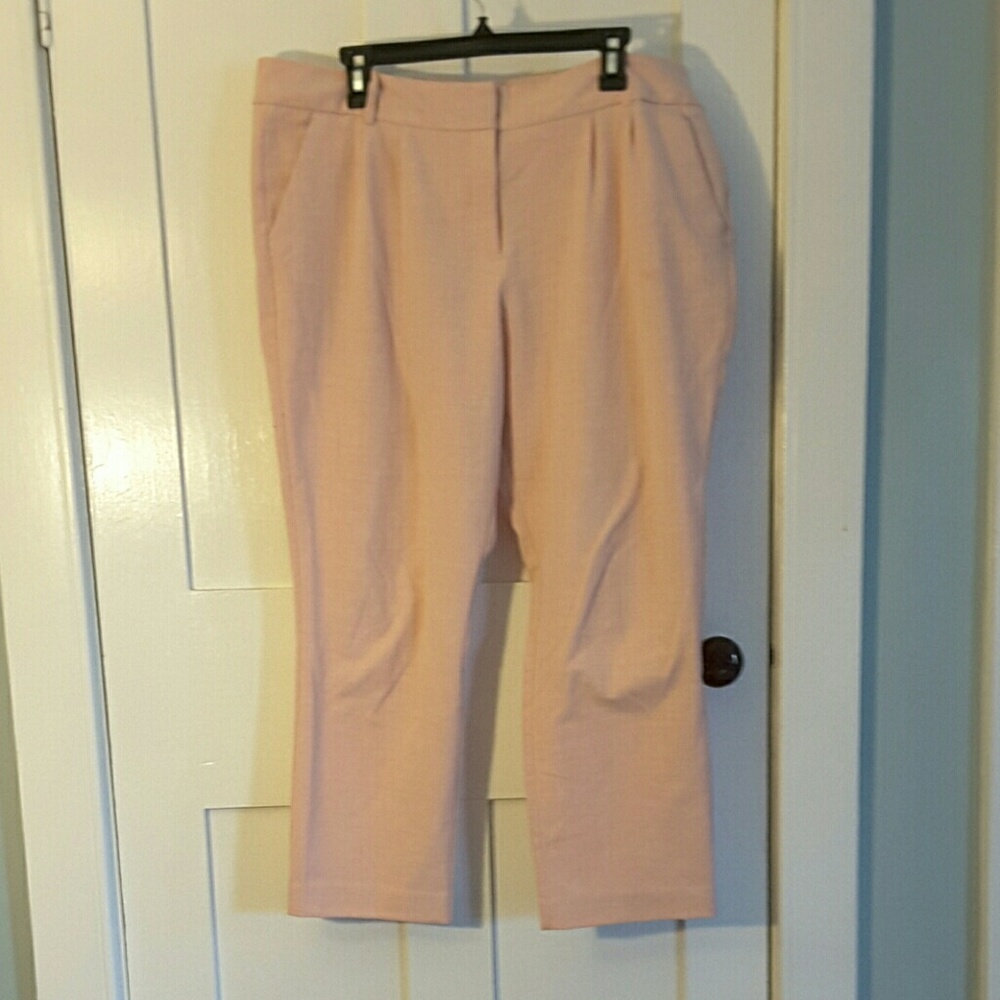 Pink dress pants